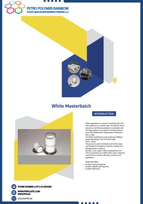 White Masterbatch-PetroPolymer Rainbow