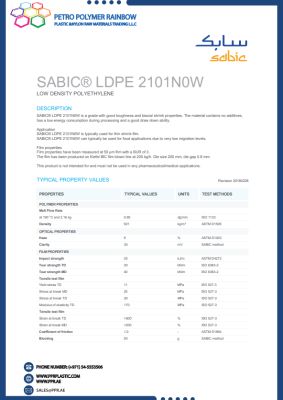 LDPE 2101 SABIC